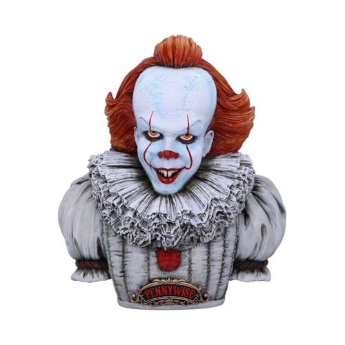 Nemesis Now 30cm Offizielles Lizenzprodukt IT Chapter 2 Pennywise Büste, weiß, 30 cm, Harz Nemesis Now 30cm Offizielles Lizenzprodukt IT Chapter 2 Pennywise Büste, weiß, 30 cm, Harz von Nemesis Now