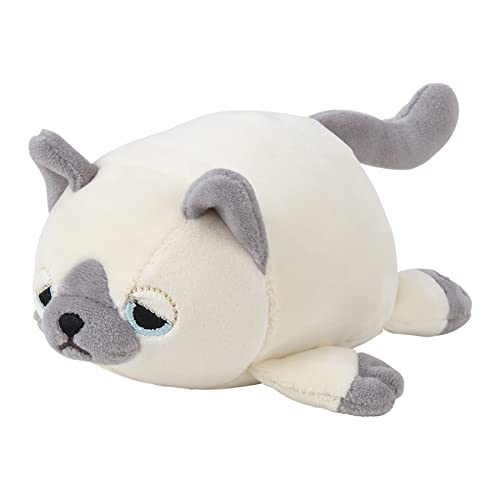 Nemu Nemu Animals 6204647 Plüschtier, Burma-Katze Leo, Kuscheltier, extra weich und kuschelig, Stofftier, Designed in Japan, Kuschelkissen, Größe S, 11 cm Nemu Nemu Animals 6204647 Plüschtier, Burma-Katze Leo, Kuscheltier, extra weich und kuschelig, Stofftier, Designed in Japan, Kuschelkissen, Größe S, 11 cm von LIV HEART