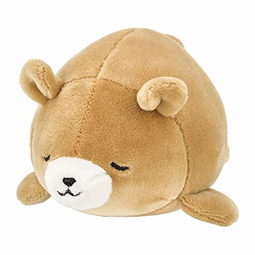 Nemu Nemu Animals 6209230 Plüschtier, Braunbär Cookie, Kuscheltier, extra weich und kuschelig, Stofftier, designed in Japan, Kuschelkissen, Größe S, 12 cm Nemu Nemu Animals 6209230 Plüschtier, Braunbär Cookie, Kuscheltier, extra weich und kuschelig, Stofftier, designed in Japan, Kuschelkissen, Größe S, 12 cm von LIV HEART