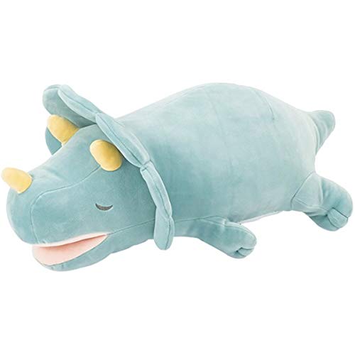 Nemu Nemu Animals 6231960 Plüschtier, Dinosaurier Torikera, Kuscheltier, extra weich und kuschelig, Stofftier, Designed in Japan, Kuschelkissen mit Handfach, Größe L, 53 cm Nemu Nemu Animals 6231960 Plüschtier, Dinosaurier Torikera, Kuscheltier, extra weich und kuschelig, Stofftier, Designed in Japan, Kuschelkissen mit Handfach, Größe L, 53 cm von LIV HEART