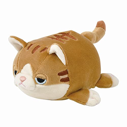 Nemu Nemu Animals 6204648 Plüschtier, Braune Katze Mugi, Kuscheltier, extra weich und kuschelig, Stofftier, Designed in Japan, Kuschelkissen, Größe S, 11 cm Nemu Nemu Animals 6204648 Plüschtier, Braune Katze Mugi, Kuscheltier, extra weich und kuschelig, Stofftier, Designed in Japan, Kuschelkissen, Größe S, 11 cm von LIV HEART