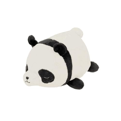 Nemu Nemu Animals 6209843 Plüschtier, Panda Paopao, Kuscheltier, extra weich und kuschelig, Stofftier, Designed in Japan, Kuschelkissen, Größe S, 13 cm von LIV HEART