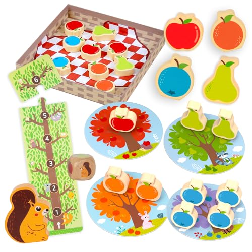 Nene Toys Obstgarten Spiel ab 2 Jahre - Kooperatives Brettspiel für Kleinkinder - Kinderspielzeug & Lernspiel ab 2 Jahren, Gesellschaftsspiel aus Holz, Geschenk für Jungen & Mädchen 2 3 Jahre Nene Toys Obstgarten Spiel ab 2 Jahre - Kooperatives Brettspiel für Kleinkinder - Kinderspielzeug & Lernspiel ab 2 Jahren, Gesellschaftsspiel aus Holz, Geschenk für Jungen & Mädchen 2 3 Jahre von Nene Toys
