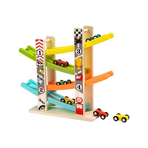 Montessori Spielzeug 1 2 3 Jahre alt, Rampenspielzeug aus Holz, Lernspielzeug, Geschenk für Kleinkinder und Babys. von Nenitus
