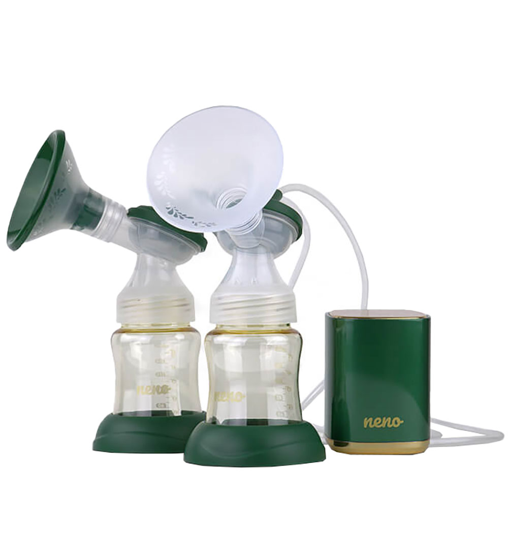 Neno Elektrische Milchpumpen Bueno Double Kabellos - Grün - Neno - One Size - Milchpumpe von Neno