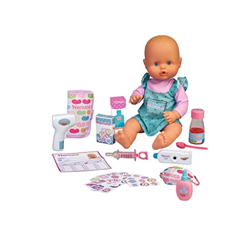 NENUCO - Spielzeug Puppe | Sind Sie krank? Mit Zubehör, 35 cm, für Kinder - Spielzeugpuppe, Kinderpuppe, Puppen mit Zubehör von Nenuco