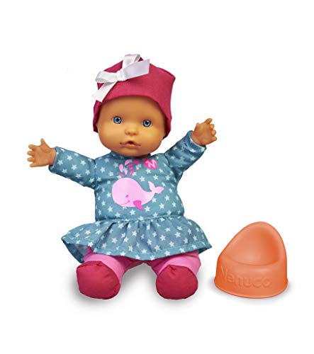 Nenuco - Baby Talks Spielzeugpuppe | Mit Tönen, Inklusive Orinal - Für Kinder ab 1 Jahr - Spielzeug Puppe, Puppen mit Zubehör Nenuco - Baby Talks Spielzeugpuppe | Mit Tönen, Inklusive Orinal - Für Kinder ab 1 Jahr - Spielzeug Puppe, Puppen mit Zubehör von Nenuco
