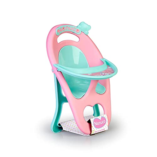 Nenuco Hochstuhl, Fütterungszubehör und Babytrage für Nenuco Babypuppen 35 cm und 42 cm, Inklusive Teller, Löffel und Gabel, Ab 2 Jahren, Famosa Nenuco Hochstuhl, Fütterungszubehör und Babytrage für Nenuco Babypuppen 35 cm und 42 cm, Inklusive Teller, Löffel und Gabel, Ab 2 Jahren, Famosa von Nenuco