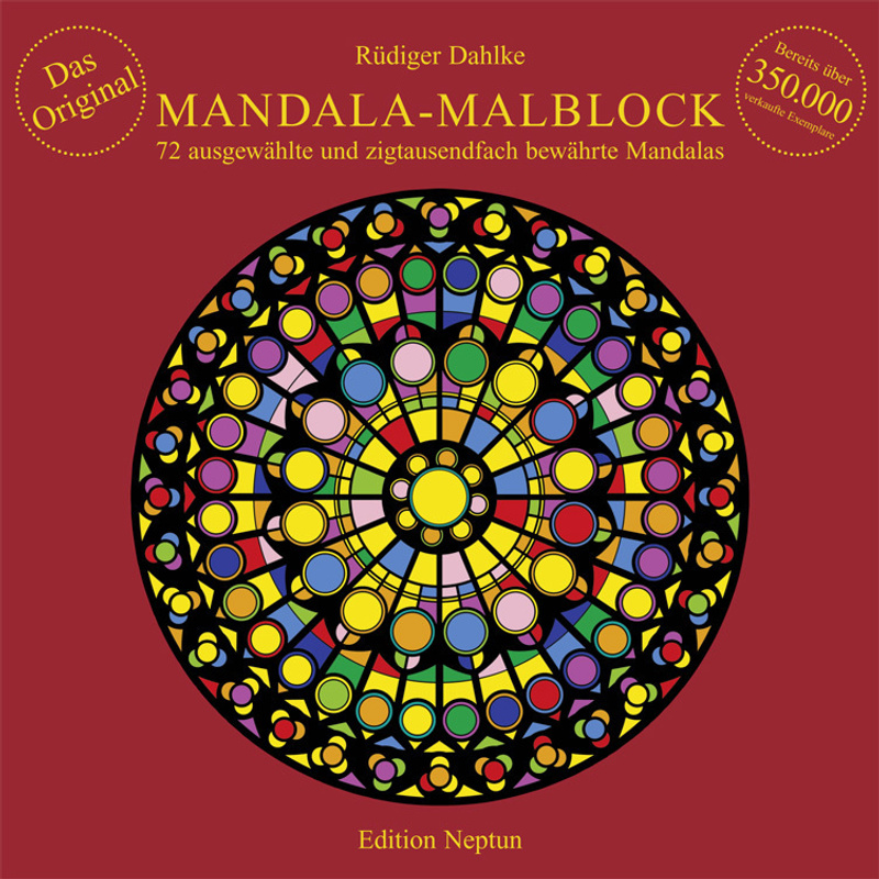 Mandala-Malblock von Neptun Media
