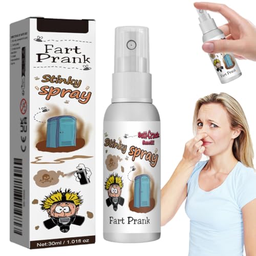Nepturion Furzspray Extrem – Der ultimative Scherzartikel für Erwachsene! Garantiert unvergessliche Streiche & Lacher auf jeder Party, Stinkspray Halloween Aprilscherz Prank Sachen (Pack 1) von Nepturion