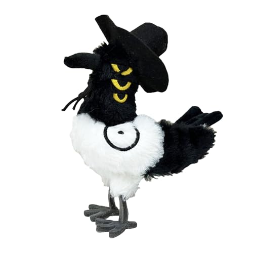 Dem0n-Hunters Plushies, dämonenjäger Kuscheltier,Kpop Hexenjäger Plüschtier, Dämonenjäger Plüschspielzeug, für Kpop Fans Halloween Deko Jungen Mädchen Spielzeug Plüschtier Sammlerartikel (Schwarz) von NerYuo