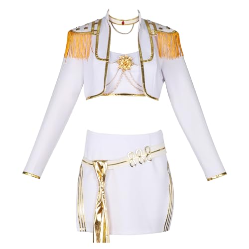 NerYuo 𝙆-𝙥𝙤𝙥 Demon Cosplay Kinder, Rumi Mira Zoey K Pop Cosplay Rollenspiel Uniform Komplettes Set Halloween Party Karneval Outfits für Frauen NerYuo 𝙆-𝙥𝙤𝙥 Demon Cosplay Kinder, Rumi Mira Zoey K Pop Cosplay Rollenspiel Uniform Komplettes Set Halloween Party Karneval Outfits für Frauen von NerYuo