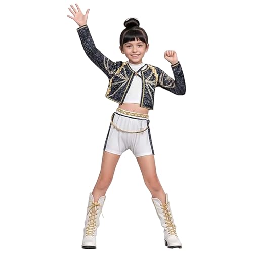 NerYuo 𝙆-𝙥𝙤𝙥 Demon Kostüm Kinder, Rumi Mira Zoey K Pop Cosplay Rollenspiel Uniform Komplettes Set Halloween Party Karneval Outfits für Frauen von NerYuo