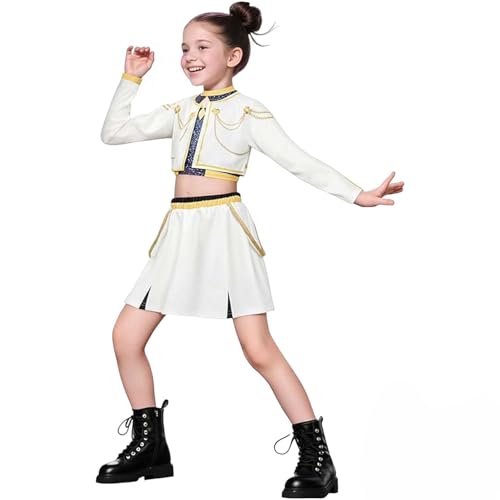 NerYuo 𝙆-𝙥𝙤𝙥 Demon Kostüm Kinder, Rumi Mira Zoey K Pop Cosplay Rollenspiel Uniform Komplettes Set Halloween Party Karneval Outfits für Frauen von NerYuo