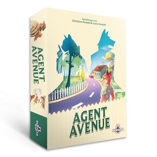 Agent Avenue Strategisches Kartenspiel, 2-4 Spieler, 10-15 Min Spielzeit, Ab 8 Jahren Agent Avenue Strategisches Kartenspiel, 2-4 Spieler, 10-15 Min Spielzeit, Ab 8 Jahren von Nerdlab Games