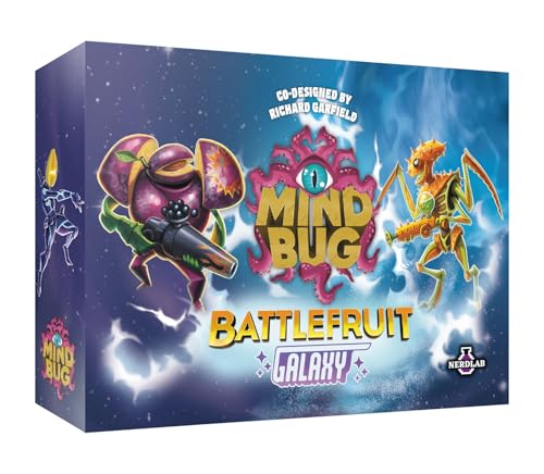 Nerdlab Games - Mindbug - Battlefruit Galaxy, Strategy Card Game, 2 Players, 8+ Years, 15-25 Min, (English) von Nerdlab Games