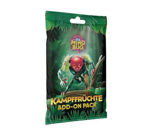 Nerdlab Games - Mindbug: Kampffrüchte Add-On Pack, Strategisches Kartenspiel, Erweiterung, Promo Karten von Nerdlab Games
