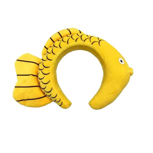 Nereds Fisch-Haarreif, niedliches Cartoon-Fisch-Stirnband, Dschungel, Meeresfrüchte-Kostüm, Halloween, Cosplay, Haarreifen Nereds Fisch-Haarreif, niedliches Cartoon-Fisch-Stirnband, Dschungel, Meeresfrüchte-Kostüm, Halloween, Cosplay, Haarreifen von Nereds