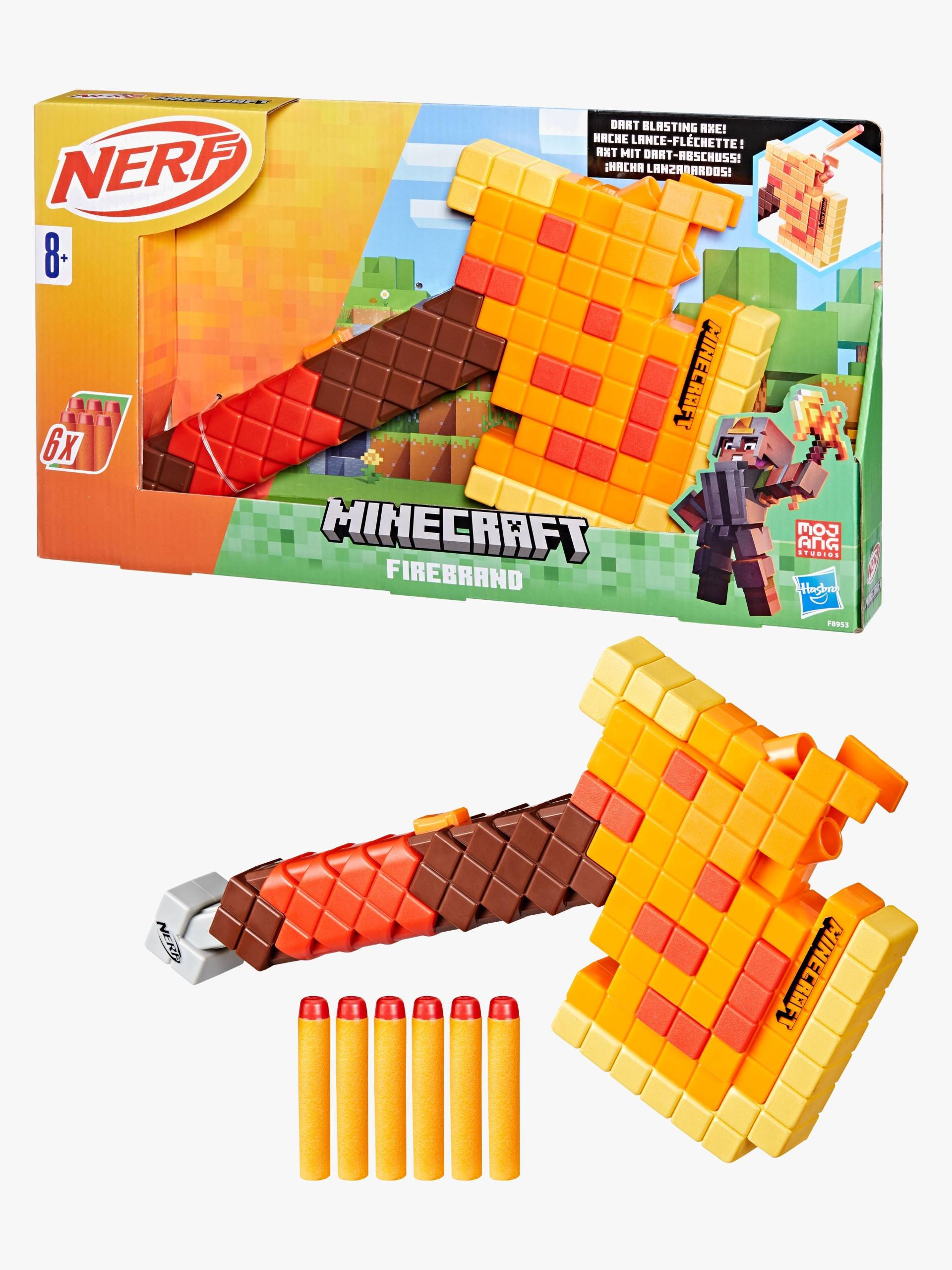 NERF Minecraft Firebrand Blaster NERF Minecraft Firebrand Blaster von Nerf