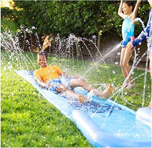 NERF Super Soaker Blast Wasserrutsche - Die ultimative 4,6 m Outdoor-Rutsche für Kinder - Inklusive extra Wasserblaster NERF Super Soaker Blast Wasserrutsche - Die ultimative 4,6 m Outdoor-Rutsche für Kinder - Inklusive extra Wasserblaster von Nerf