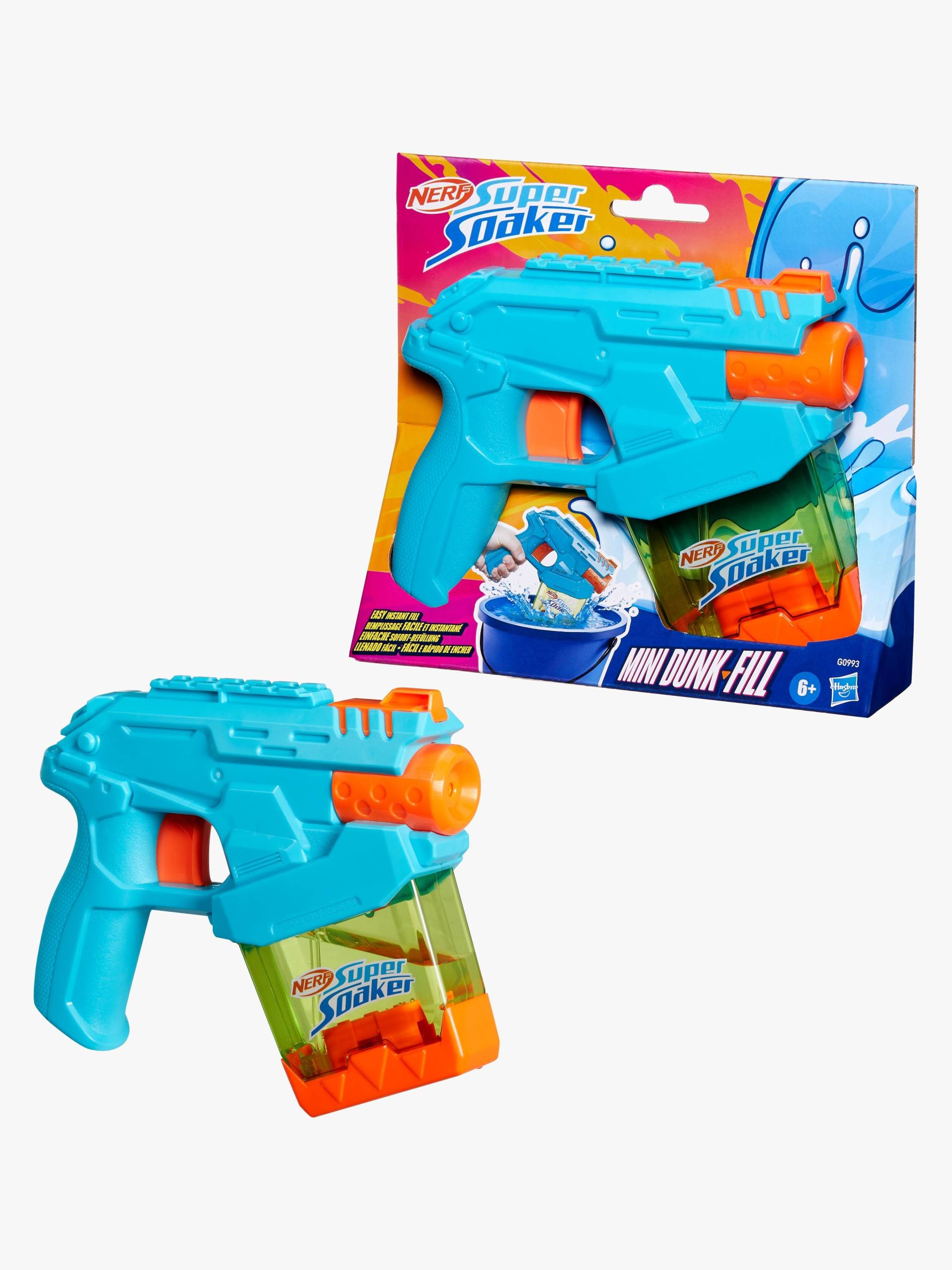 NERF Super Soaker Wasserpistole Mini Dunk-Fill von Nerf
