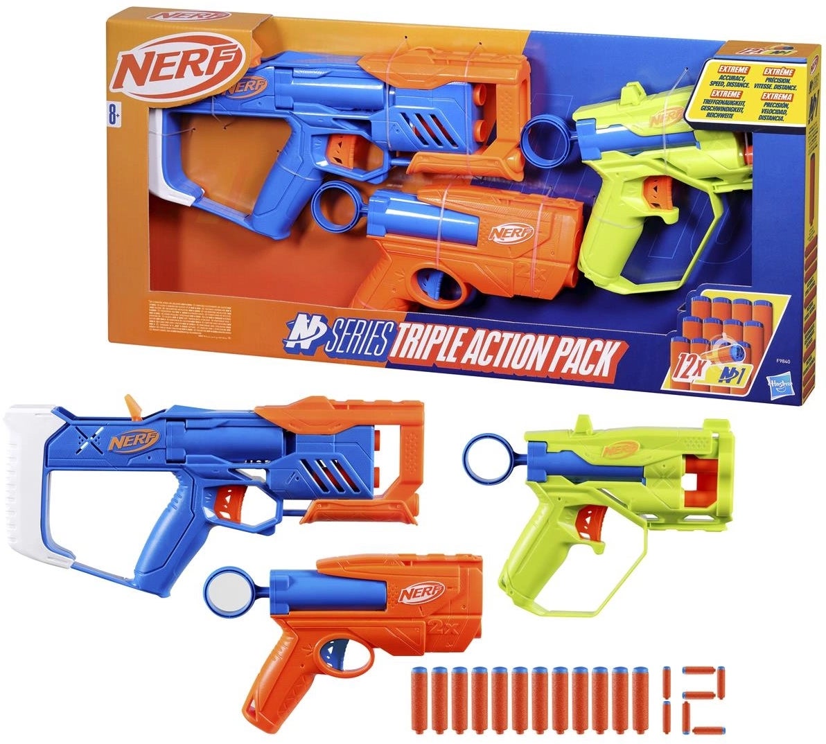 Nerf N Series Blaster Triple Action Pack Nerf N Series Blaster Triple Action Pack von Nerf