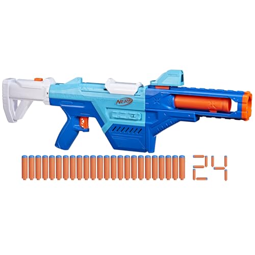 Nerf N Series Shadow Storm-Dart Blaster, Stock, Barrel, Sight, 24 Nerf N1 Darts, kompatibel nur mit Nerf N Series Blasters, Kindergeschenke, ab 8 Jahren Nerf N Series Shadow Storm-Dart Blaster, Stock, Barrel, Sight, 24 Nerf N1 Darts, kompatibel nur mit Nerf N Series Blasters, Kindergeschenke, ab 8 Jahren von Nerf