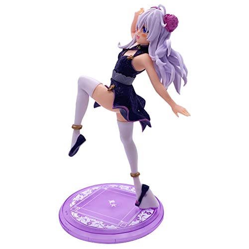 Anime Modell, Anime Figure modell, Cartoon Figuren, Elaina Figur Statue, Niedliche PVC Actionfigur Fans Sammlerstück Modell Ornamente 19 cm von Nesloonp