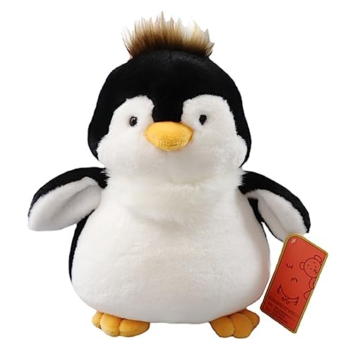 Penguin Plüschtiere，Pinguin Stofftier Plüschtier ，Süße Pinguin Plüsch Weich Gefülltes Kissen，Tier Plüschkissen Spielzeug Geschenk für Kinder Mädchen Jungen 23CM von Nesloonp