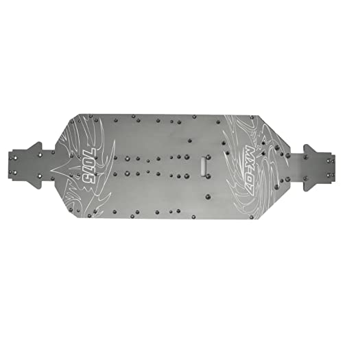 NestNiche „Upgrade-Teil Für CNC-RC-Car-Chassisplatte aus Aluminiumlegierung Für ZD Racing 1/7 MX 07 – Langlebig, Verschleißfest von NestNiche