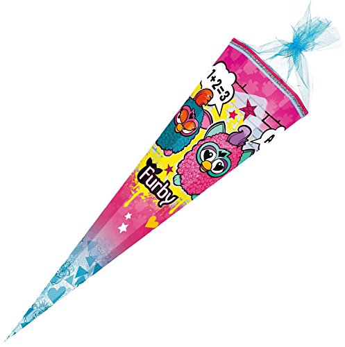 Nestler 6855640 - Schultüte Furby, Tüllverschluss, 6 eckig, 85 cm Nestler 6855640 - Schultüte Furby, Tüllverschluss, 6 eckig, 85 cm von Nestler