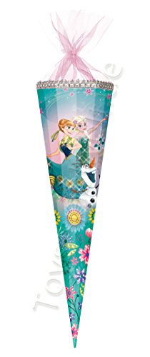 Nestler Aladdin Schultüte Eiskönigin, 85 cm, 12-eckig, mit transparenter pinker Schließe, für Mädchen, 3 - 6 Jahre Nestler Aladdin Schultüte Eiskönigin, 85 cm, 12-eckig, mit transparenter pinker Schließe, für Mädchen, 3 - 6 Jahre von Nestler