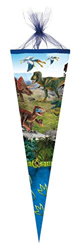 Nestler Schultüte Dinosaurs 50 cm rund 4015594841416 Nestler Schultüte Dinosaurs 50 cm rund 4015594841416 von Nestler