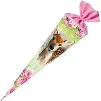Nestler Schultüte Rehkitz Filz rund 70cm Nestler Schultüte Rehkitz Filz rund 70cm von Nestler
