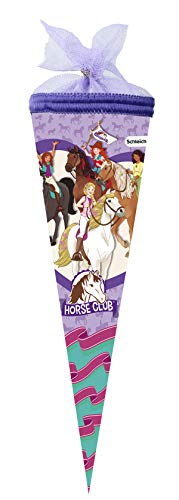 Nestler Schultüte Schleich Horse Club Zuckertüte Einschulung Schulanfang Schule: Größe: 22 cm rund Nestler Schultüte Schleich Horse Club Zuckertüte Einschulung Schulanfang Schule: Größe: 22 cm rund von Nestler