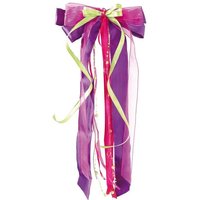 Nestler Schultütenschleifen lila/pink/hellgrün 23x50cm Nestler Schultütenschleifen lila/pink/hellgrün 23x50cm von Nestler
