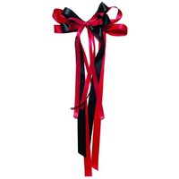 Nestler Schultütenschleifen schwarz/rot 23x50cm Nestler Schultütenschleifen schwarz/rot 23x50cm von Nestler