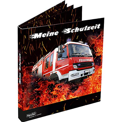 Nestler Zeugnismappe Feuerwehr Ringbuch Ablage Zeugnisse von Nestler