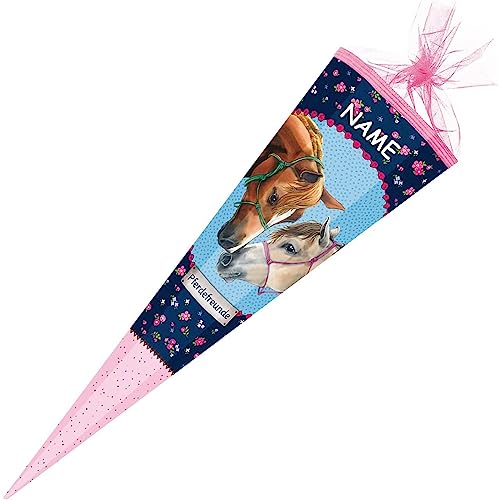 Nestler personalisiert mit Name - 6858476 Schultüte Coppenrath Pferdefreunde, 85 cm 6-eckig Nestler personalisiert mit Name - 6858476 Schultüte Coppenrath Pferdefreunde, 85 cm 6-eckig von Nestler