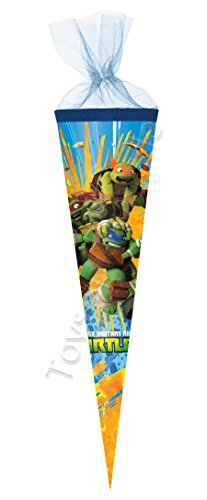 Schultüte / Zuckertüte / Länge: 35cm / rund / "Turtles" Schultüte / Zuckertüte / Länge: 35cm / rund / "Turtles" von Nestler