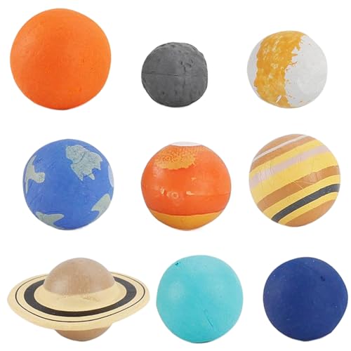 NethCasti 9pcs Solarsystemmodell, 9 Universum Planeten NethCasti 9pcs Solarsystemmodell, 9 Universum Planeten von NethCasti