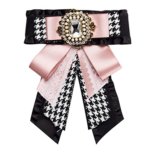 NethCasti Frauen Bogen Brosche mehrschichtige Fashion Party Fliege für Kleidung Accessoire NethCasti Frauen Bogen Brosche mehrschichtige Fashion Party Fliege für Kleidung Accessoire von NethCasti