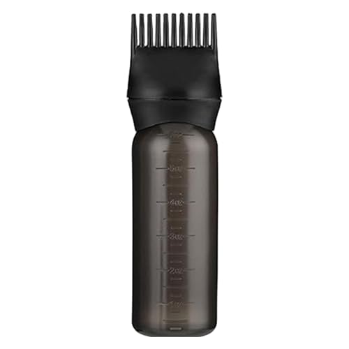 NethCasti Hair Oil Applicator Bottle, 120ml Root Comb Applicator Bottle with Graduated Scale, Reusable Squeeze for Salon Hair Colouring Dispenser Tools NethCasti Hair Oil Applicator Bottle, 120ml Root Comb Applicator Bottle with Graduated Scale, Reusable Squeeze for Salon Hair Colouring Dispenser Tools von NethCasti