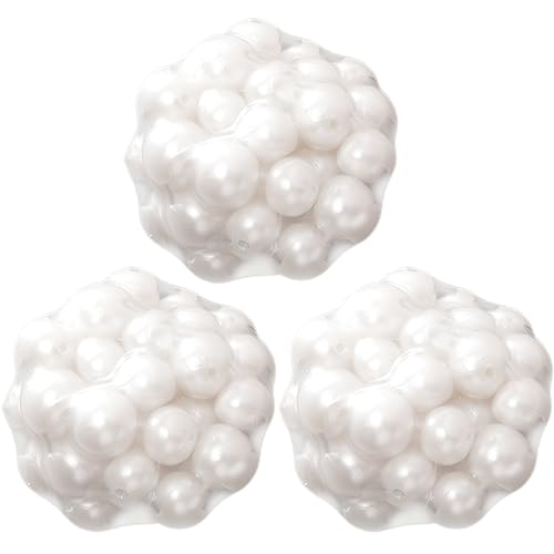 Squish -Spielzeug, 3pcs lustige Perlenspannungsbällchen, weiche Flexible Squeeze -Spielsachen, tragbar zu reinigender Stress für Erwachsene und Kinder Squish -Spielzeug, 3pcs lustige Perlenspannungsbällchen, weiche Flexible Squeeze -Spielsachen, tragbar zu reinigender Stress für Erwachsene und Kinder von NethCasti