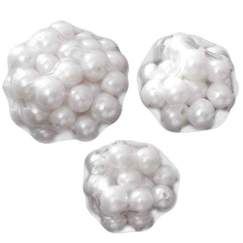 Traubenstress Ball, 3pcs Perle Vakuum Stress Ball, Perlen formbar, niedliches Reliefspielzeug, spitzsensensorisches Zappelspielzeug, Geschenke für Kinder und Erwachsene Urlaub Party Brithday, zufälli von NethCasti