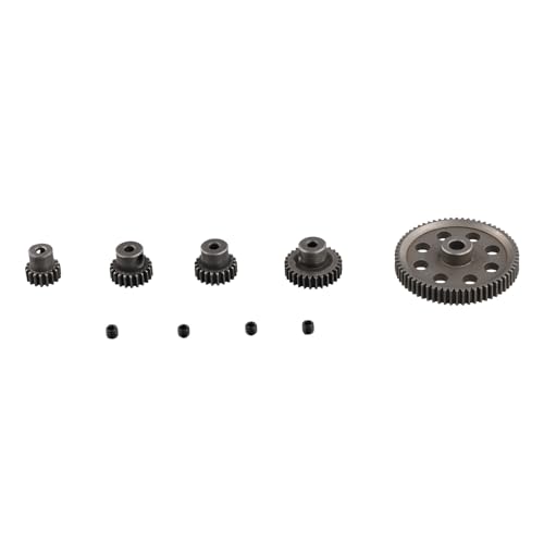 Netoches , 10 11184 Stahlmetall-Stirnrad Verschiedene Hauptzahnräder 17T/21T/23T/26T/29T/64T Motorritzel Netoches , 10 11184 Stahlmetall-Stirnrad Verschiedene Hauptzahnräder 17T/21T/23T/26T/29T/64T Motorritzel von Netoches