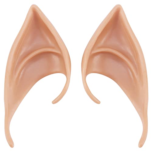 Nettoppo 1 Paar PVC Fee Elfe Gefaelschte Elfen Ohren Halloween Maske Neue Maske Beaengstigend Halloween Dekoration Prothese Und Ohren Mit Weichen Spitzen Nettoppo 1 Paar PVC Fee Elfe Gefaelschte Elfen Ohren Halloween Maske Neue Maske Beaengstigend Halloween Dekoration Prothese Und Ohren Mit Weichen Spitzen von Nettoppo