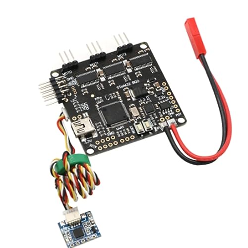 Nettoppo 1 STK. Storm32 BGC 32Bit 3-Achsen STM32 Brushless Gimbal Controller Board Schwarz mit Dual Gyroskop für RC Drohnen von Nettoppo