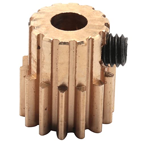 Nettoppo 1 STÜCK Modell Auto 14 T Motor Getriebe 0,5 M R86044 Metall Ritzel für 86100 1:10 RC Autos ZubehöR von Nettoppo