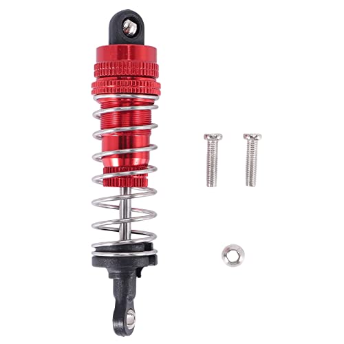 Nettoppo 1 Teiliges ZubehöR für Metall Stoß DäMpfer DäMpfer für 144001 1/14 4WD RC Drift Renn Wagen Teile, Rot von Nettoppo